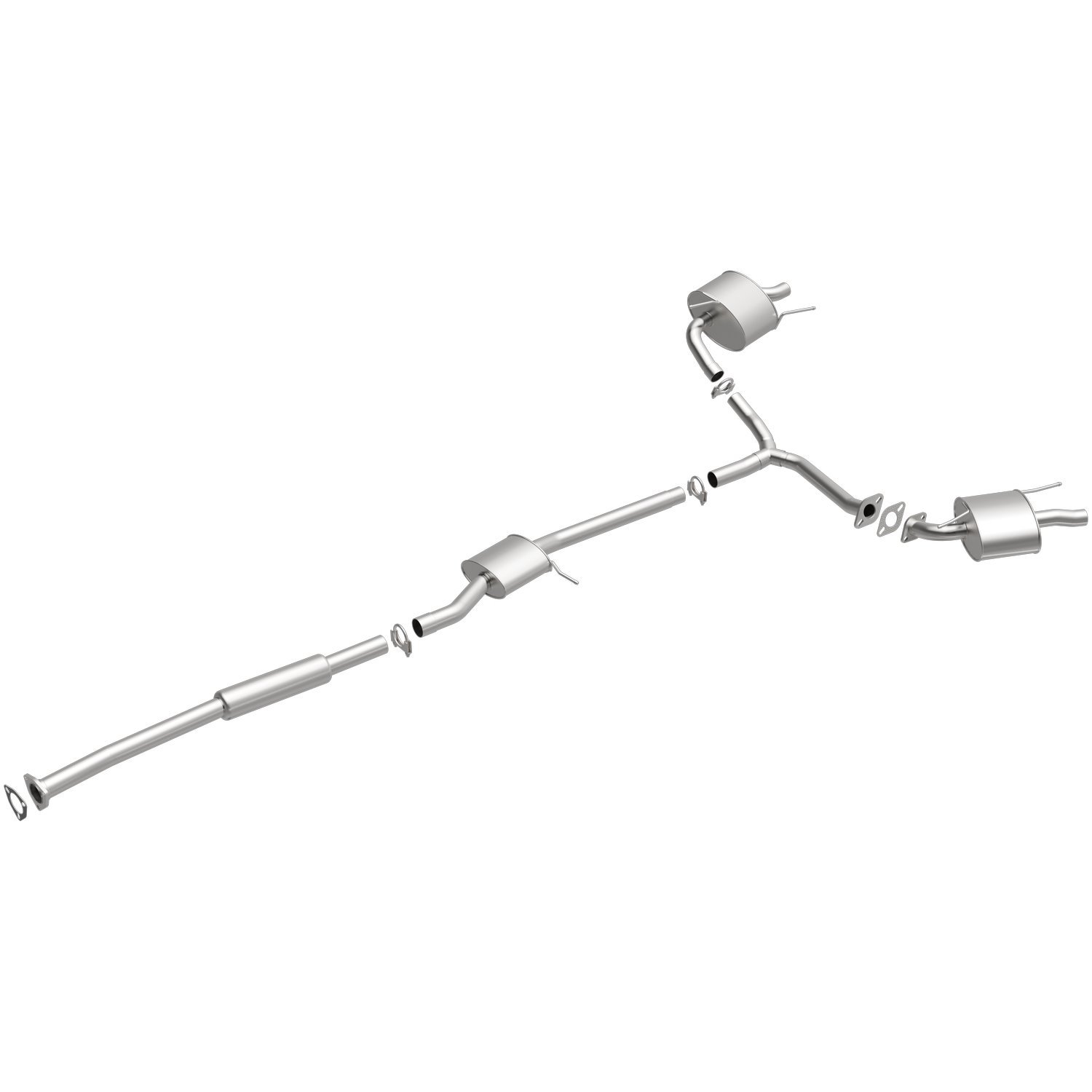 Direct-Fit Exhaust Kit, 2004-2008 Acura TL 3.2L