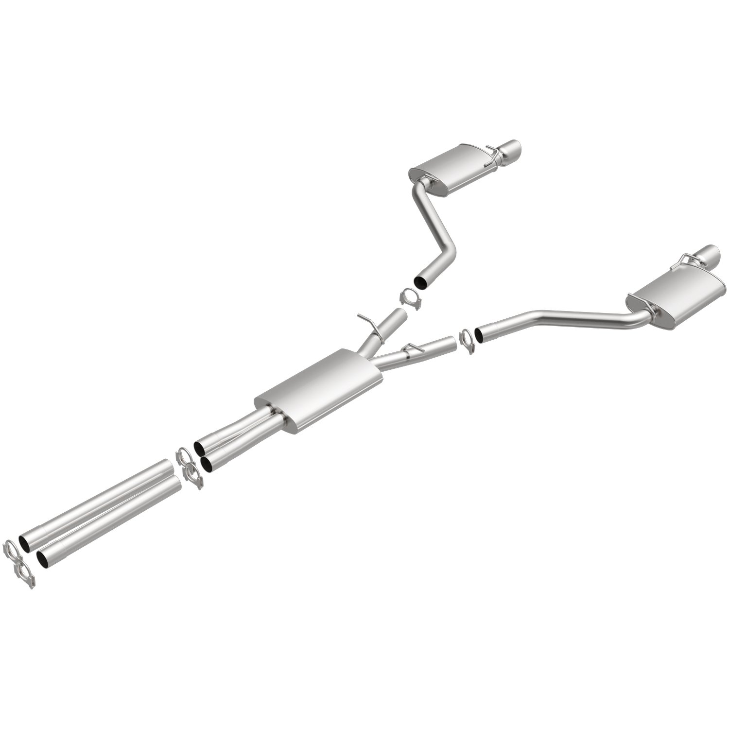 Direct-Fit Exhaust Kit, 2005-2010 Dodge Magnum/Charger, Chrysler