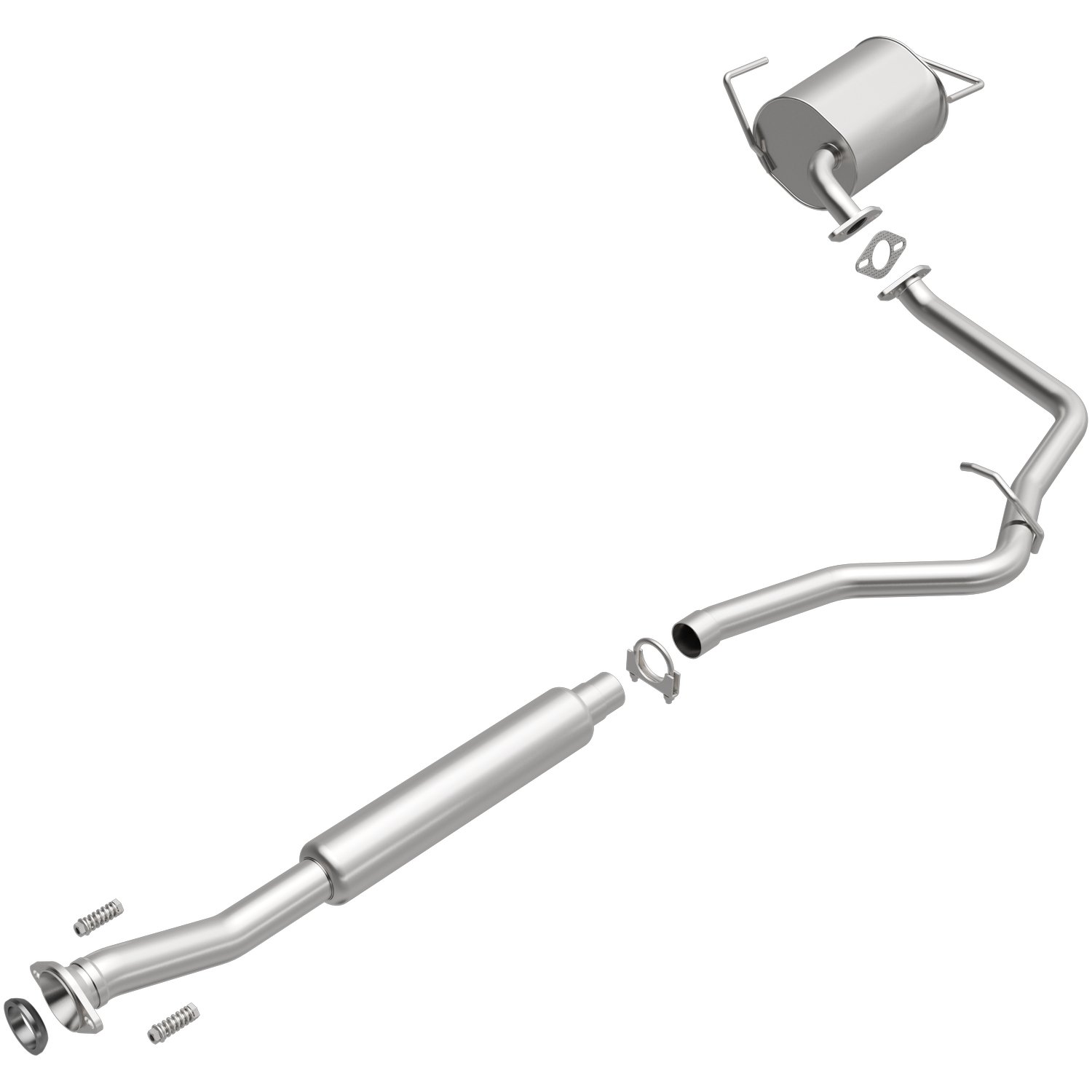 Direct-Fit Exhaust Kit, 2012-2016 Subaru Impreza 2.0L