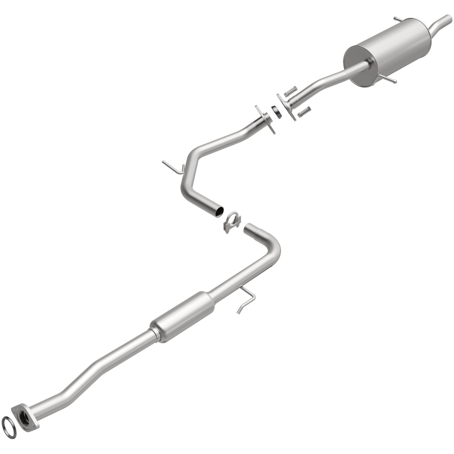 Direct-Fit Exhaust Kit, 1995-1998 Mazda Protege 1.5L