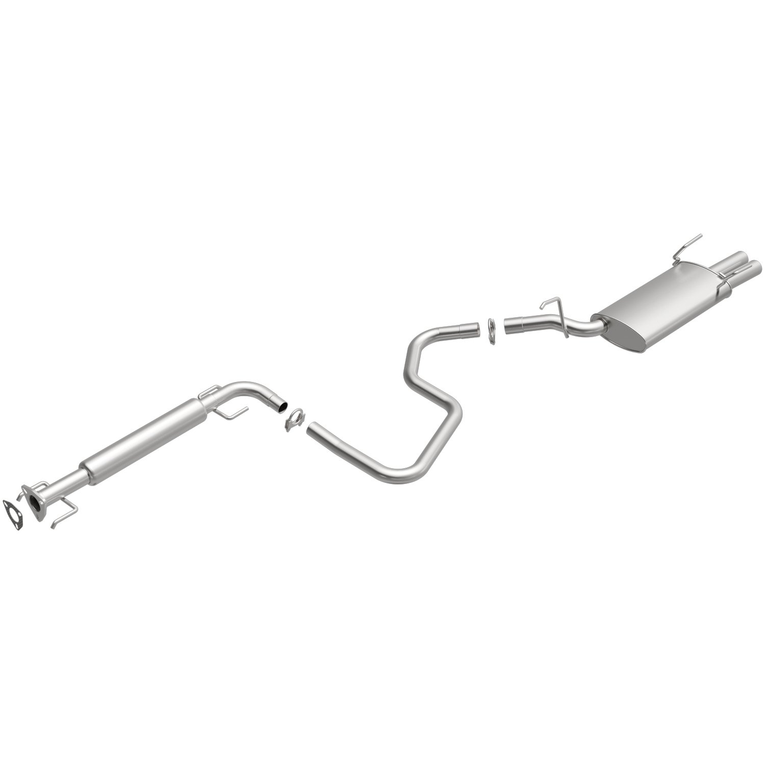 Direct-Fit Exhaust Kit, 2000-2005 Saturn LS2/LW2/LW300/L300 3.0L