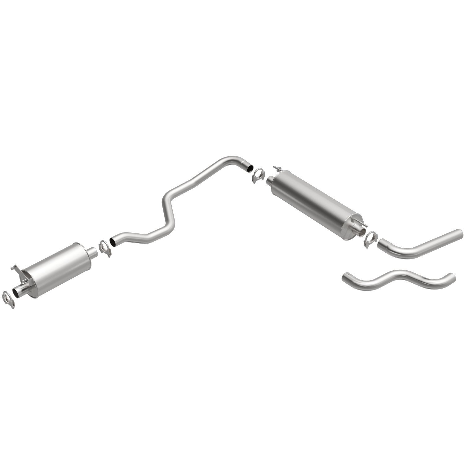 Direct-Fit Exhaust Kit, 1985-1993 Volvo 244 245 240 2.3L