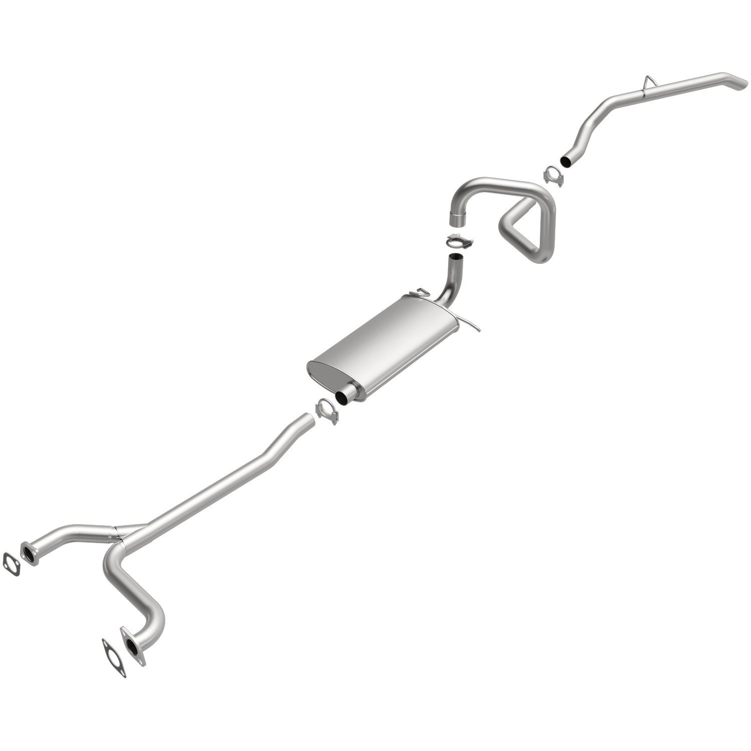 Direct-Fit Exhaust Kit, 1998-2002 Ford Crown Vic, Lincoln