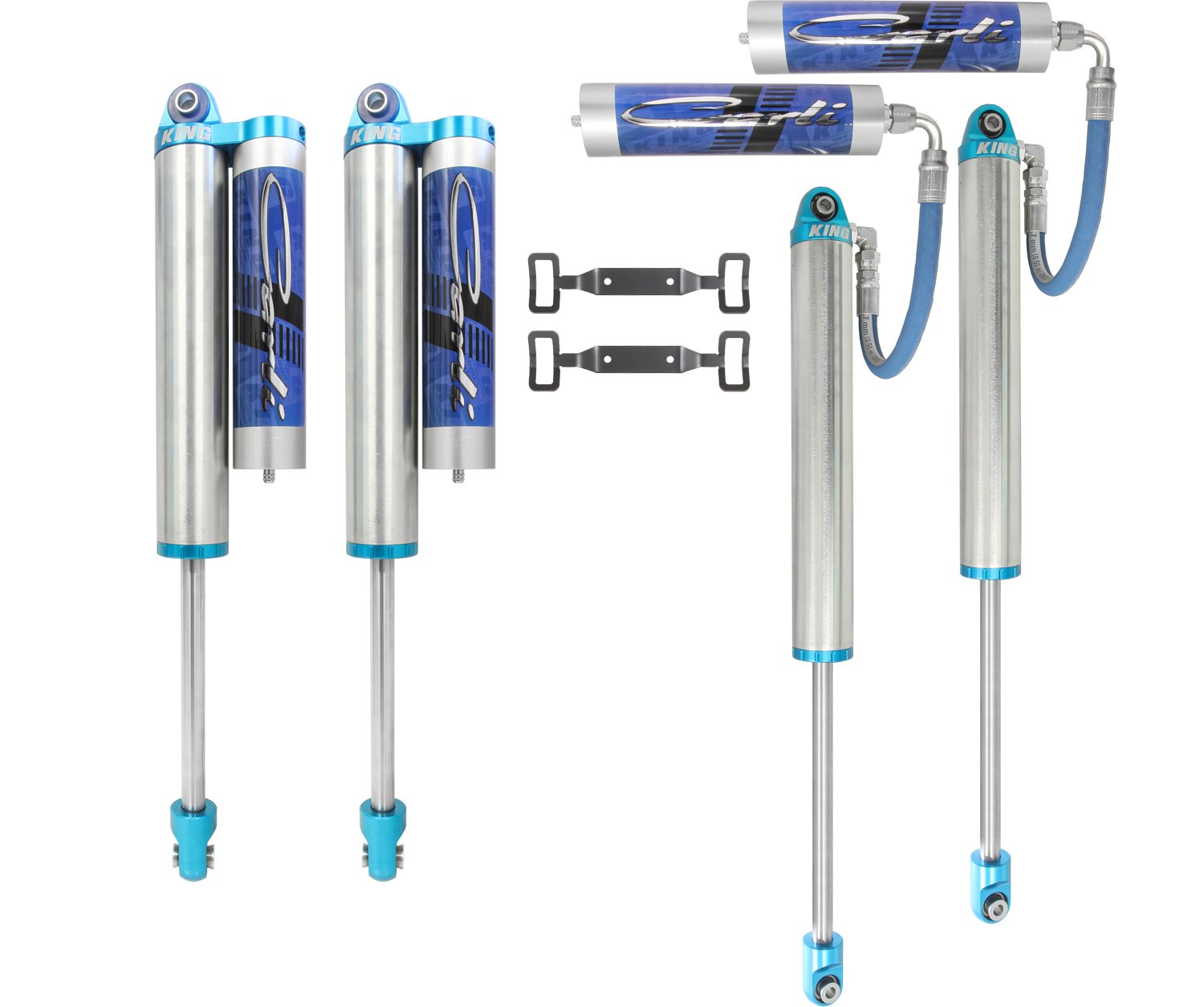 Tuned 2.500 in. Remote Reservoir Shocks for 2000-2005 Ford Excursion