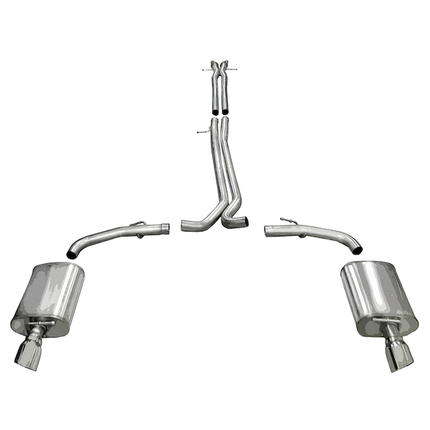 Sport Cat-Back Exhaust System 2010-2017 Ford Taurus SHO/Lincoln