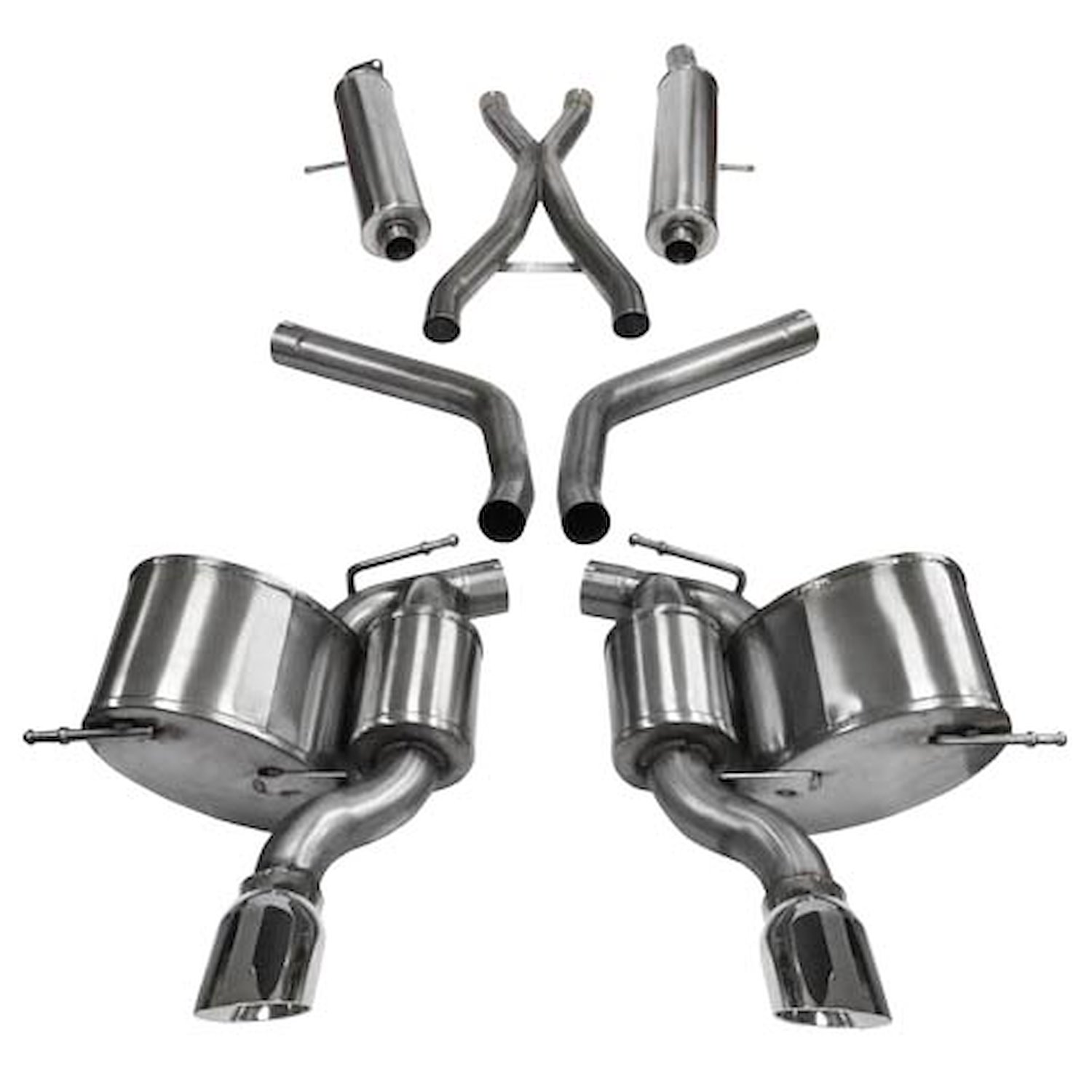 Sport Cat-Back Exhaust System 2012-2018 Jeep Grand Cherokee