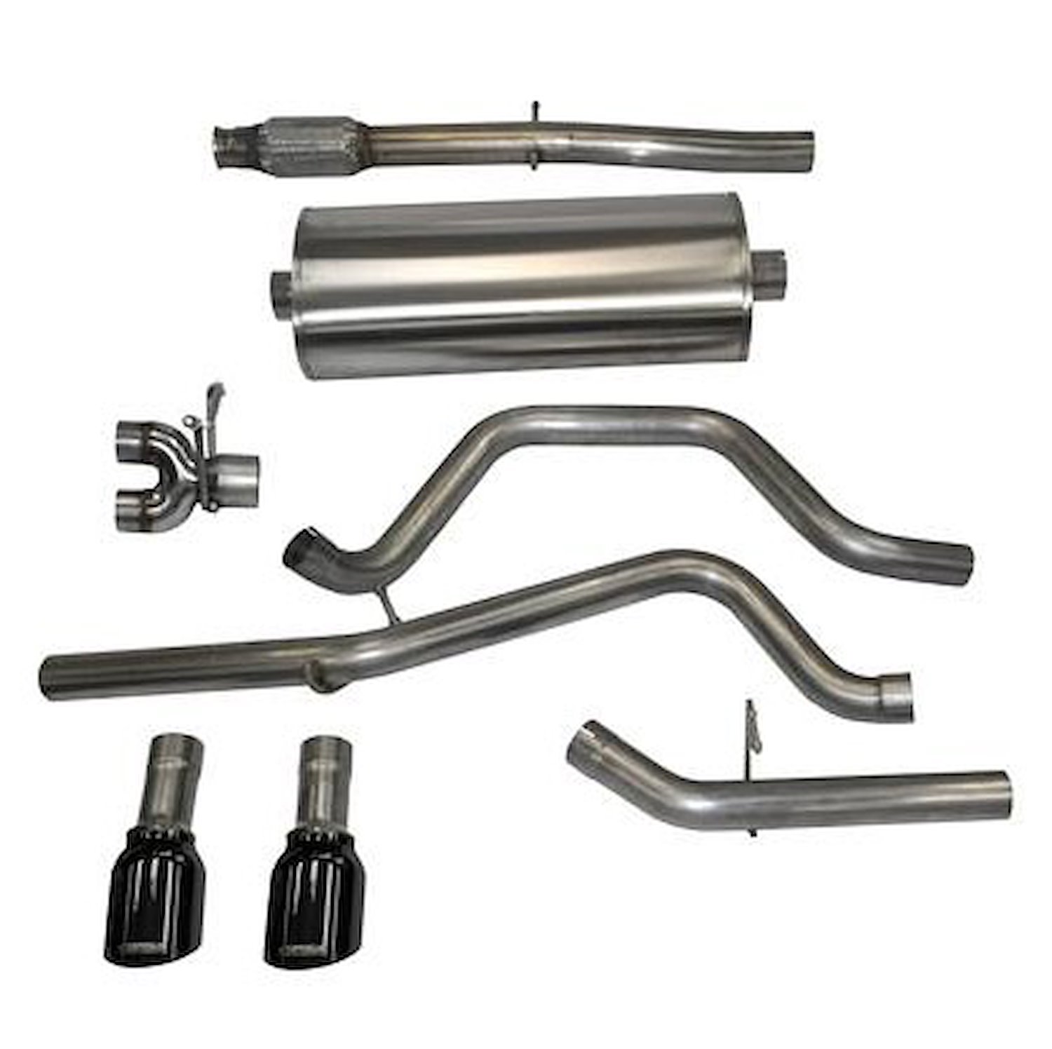 Sport Cat-Back Exhaust System 2014-2018 Chevy Silverado/GMC Sierra 1500 5.3L