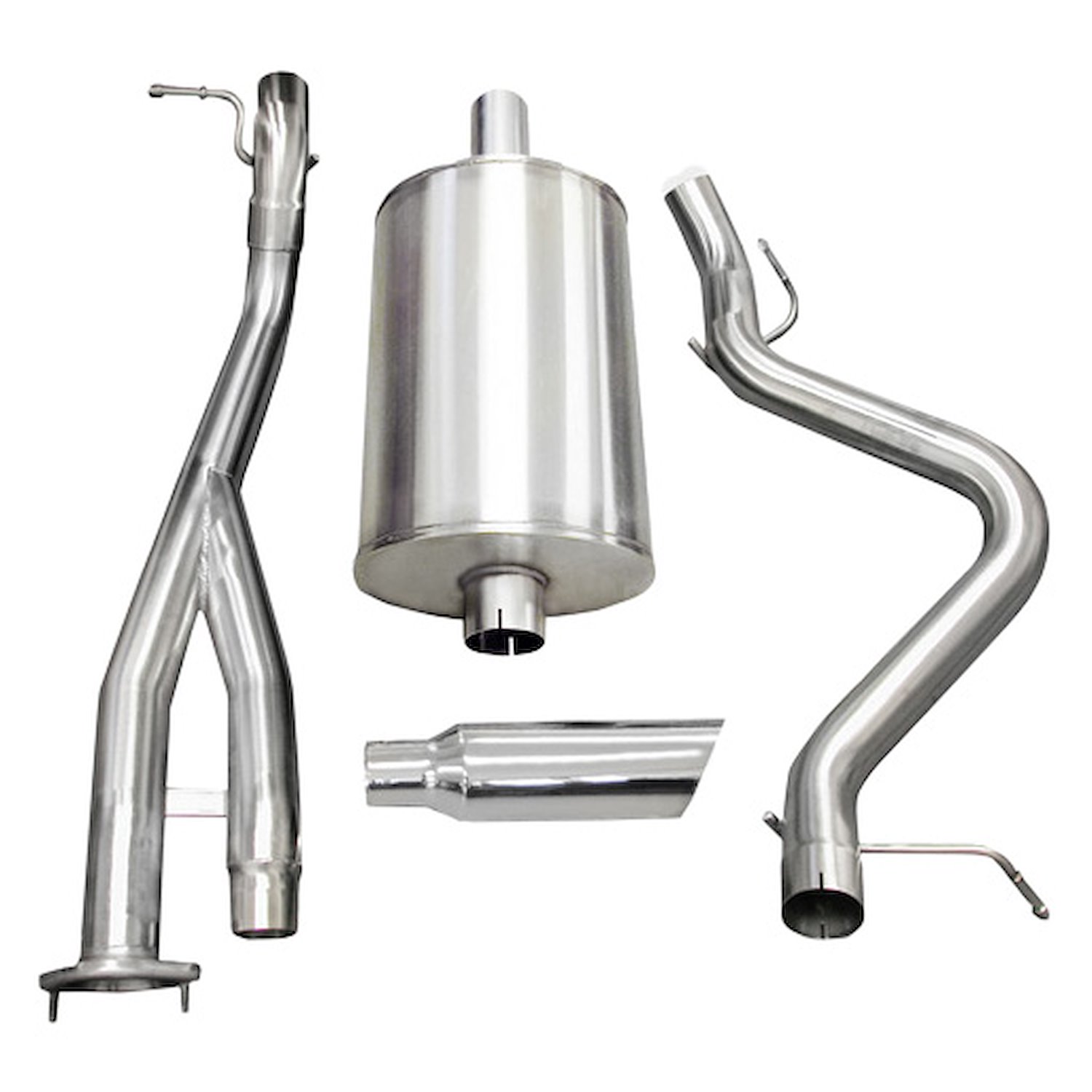 Sport Cat-Back Exhaust System 2003-2007 Chevy Silverado SS 6.0L