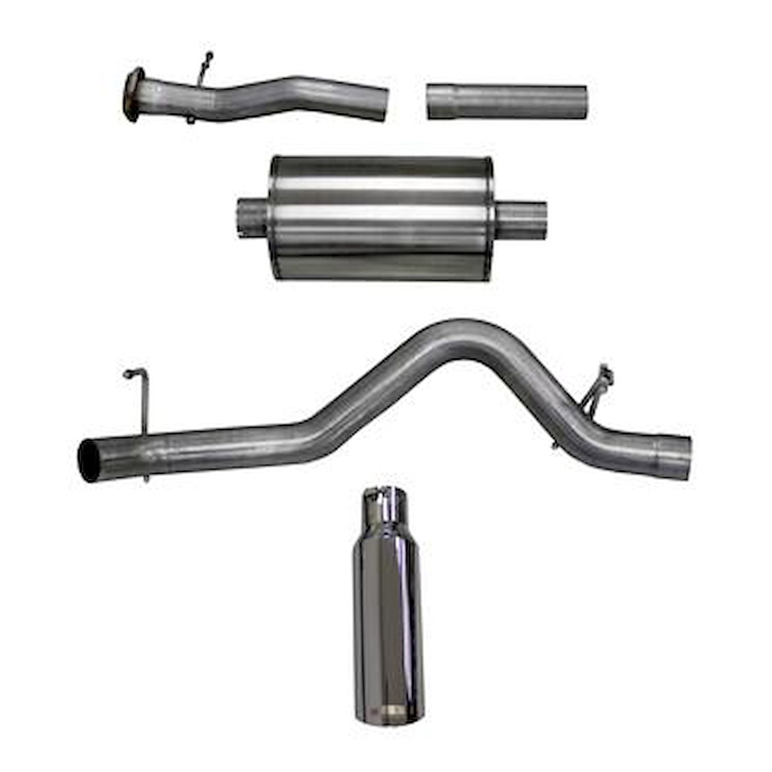 Sport Cat-Back Exhaust System 2017-2018 Chevy Colorado/GMC Canyon 3.6L