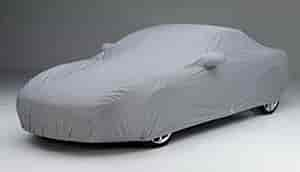 Custom Fit Car Cover WeatherShield HP Gray Slopenose w/Whale Tail Spoiler 2 Mirror Pockets Size G3