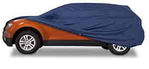 Custom Fit Car Cover UltraTect-Blue 2 Mirror Pockets Size T3