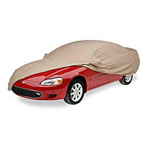 Custom Fit Car Cover Sunbrella Toast No Mirror Pockets Size T1