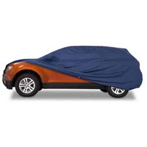 Custom Fit Car Cover UltraTect-Blue No Mirror Pockets Size T1