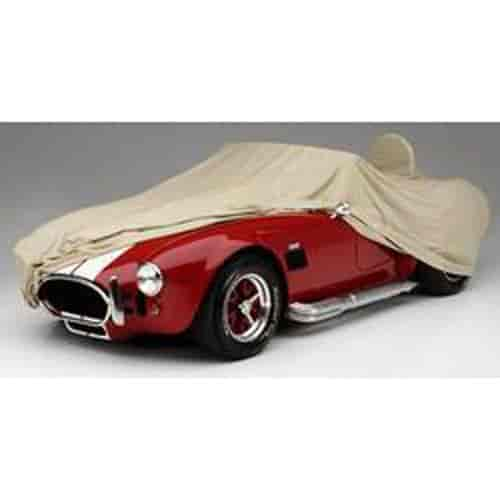 Custom Fit Car Cover Tan Flannel 2 Mirror Pocket Size G3