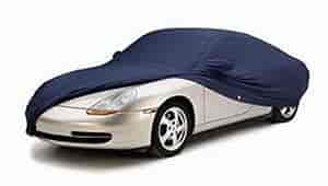 Form-Fit Indoor Custom Car Cover Blue Slopenose w/Whale Tail Spoiler 2 Mirror Pockets Size G3