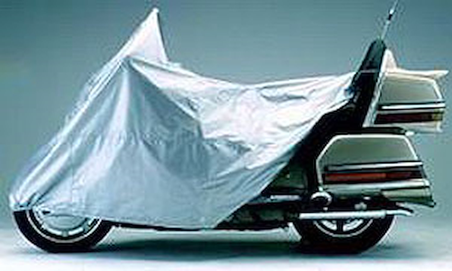 Ready-Fit Deluxe Motorcycle Cover Silver