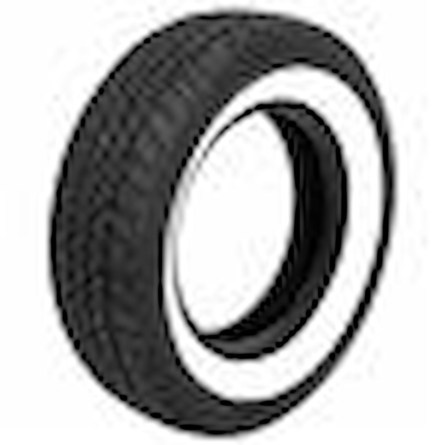 BFGoodrich Silvertown Radial Tire, 2-Inch Whitewall, 185/70R13