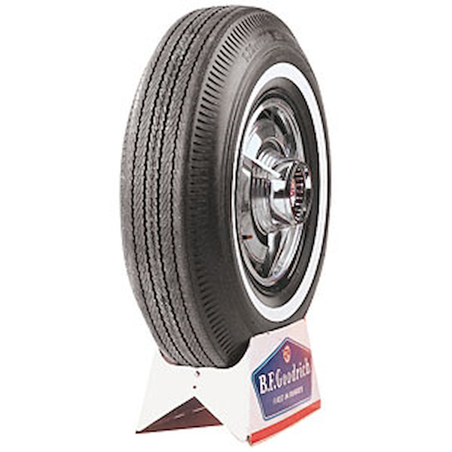 BFGoodrich Silvertown Whitewall Bias Ply Tire 695-14 ( 4.30" x 25.30" - 14" )