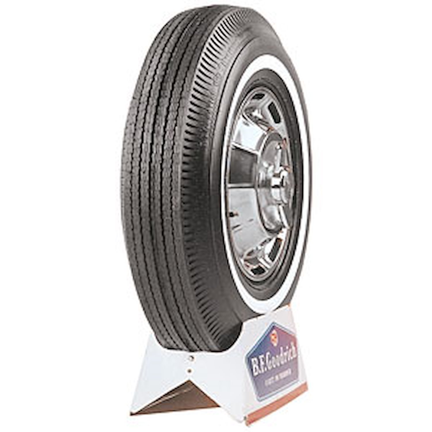 BFGoodrich Silvertown Whitewall Bias Ply Tire 735-14   ( 4.40" x 26.80" - 14" )