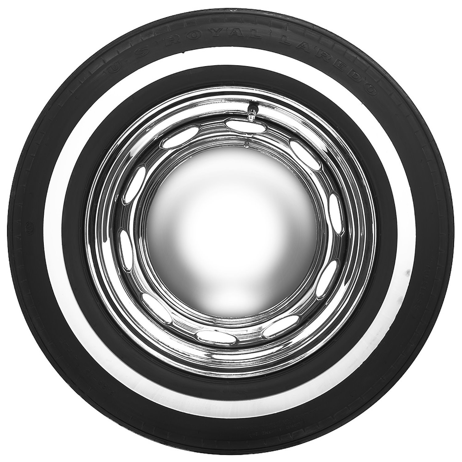 52360 Tire, US Royal 1.00-Inch Whitewall, LTB, 750-14