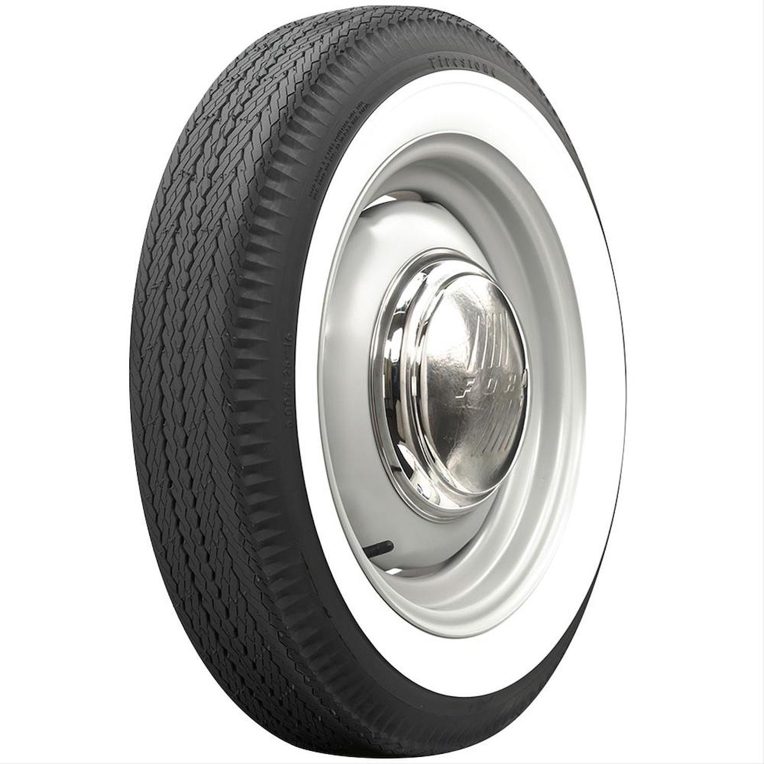 566053 Tire, Firestone 2.75-Inch Whitewall, 640-15