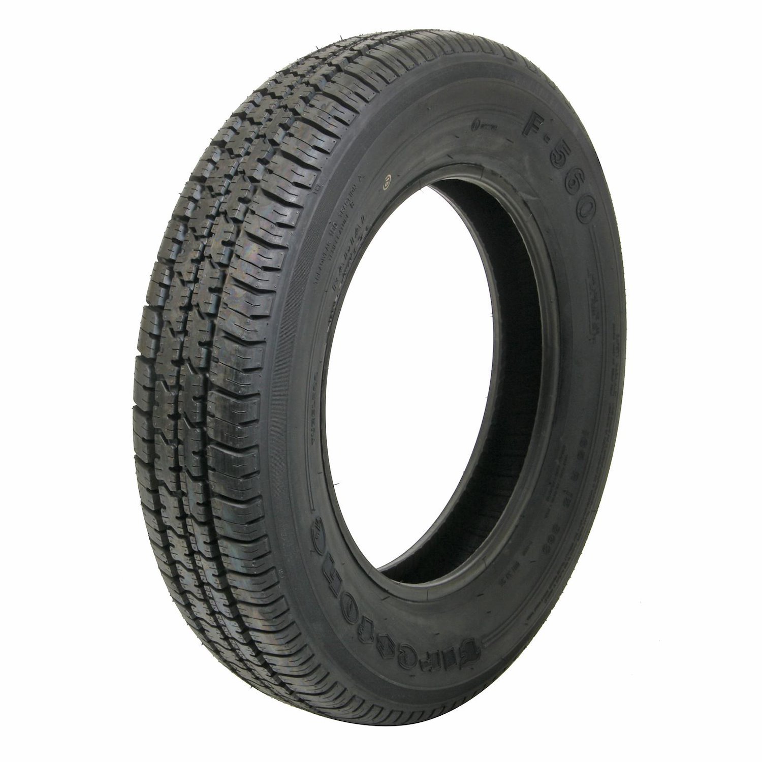 Coker Tire 568741: Firestone Radial F560 Tire 165R15 - JEGS