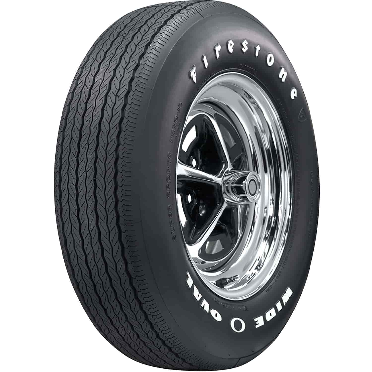 Firestone Wide Oval Radial Tire GR70-15
