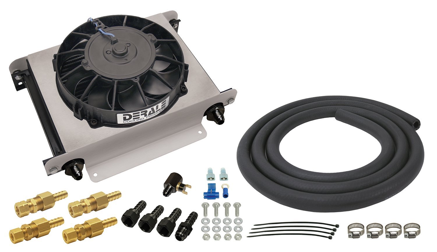 Remote Mount Fluid Cooler Kit -6AN Inlets