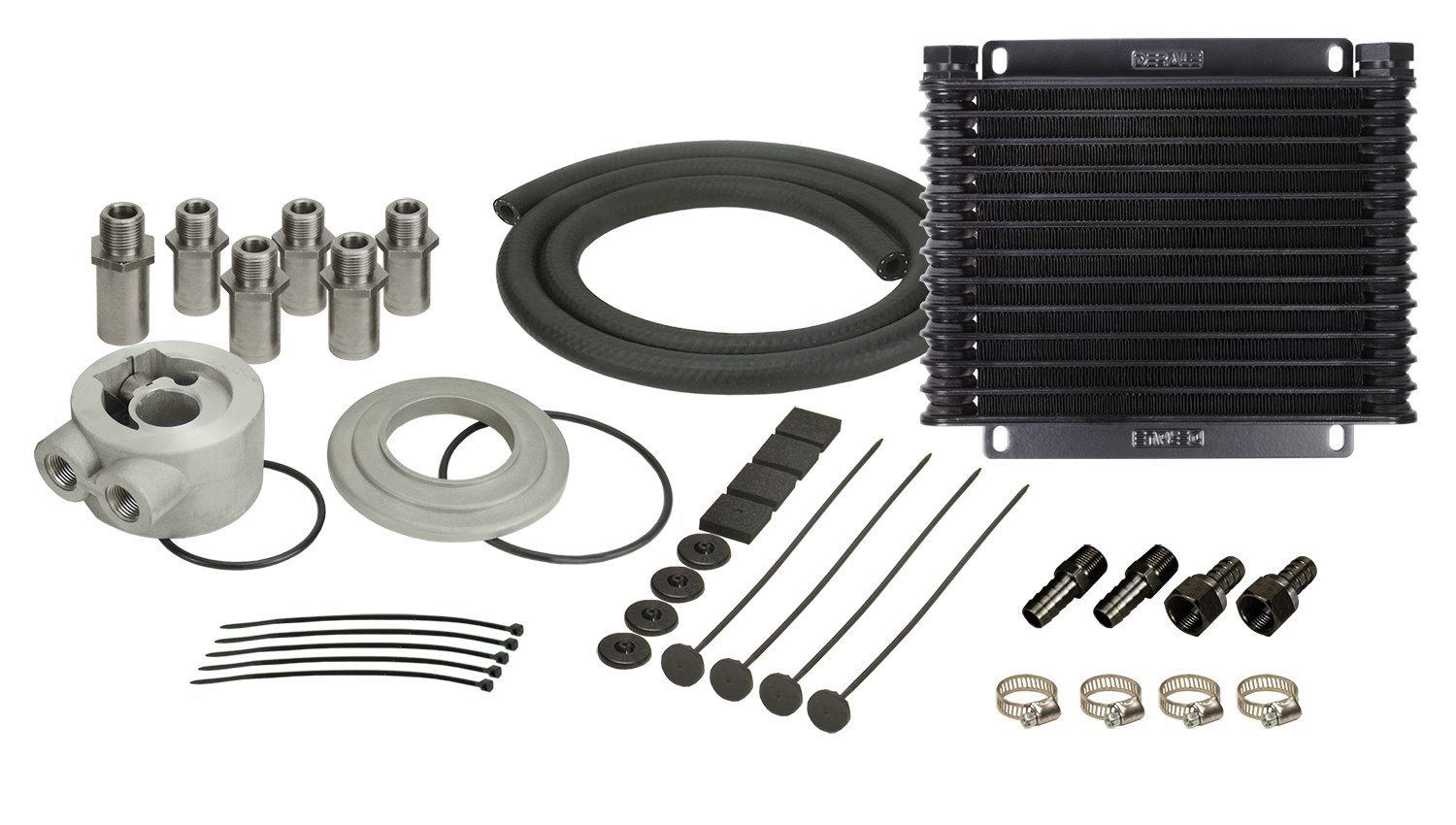 15405 13 Row Plate & Fin Engine Oil Cooler Kit with Sandwich