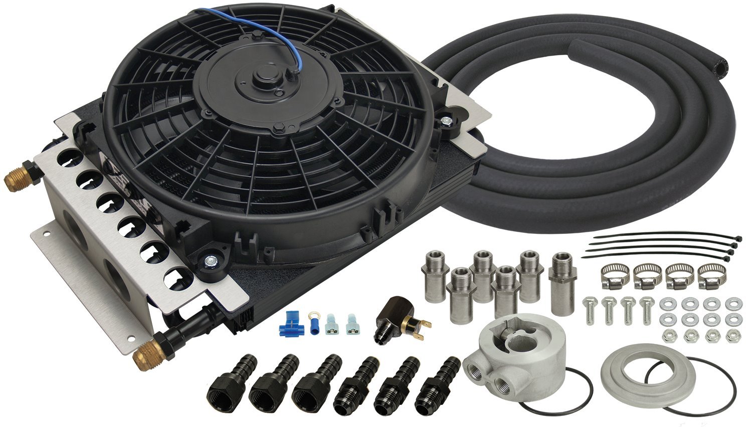 Electra-Cool Engine Oil Cooler Kit Inlet Size: -8AN