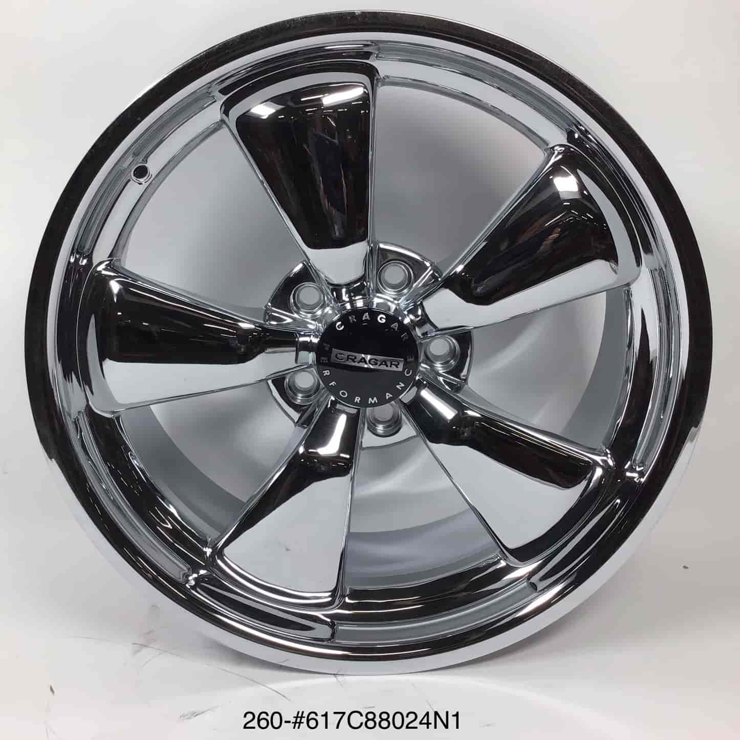 *BLEMISHED* Modern Muscle 617 Series Chrome Wheel Charger/