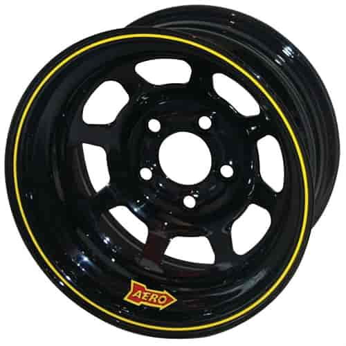 51 Series 15" x 8" Black Spun-Formed Race Wheel