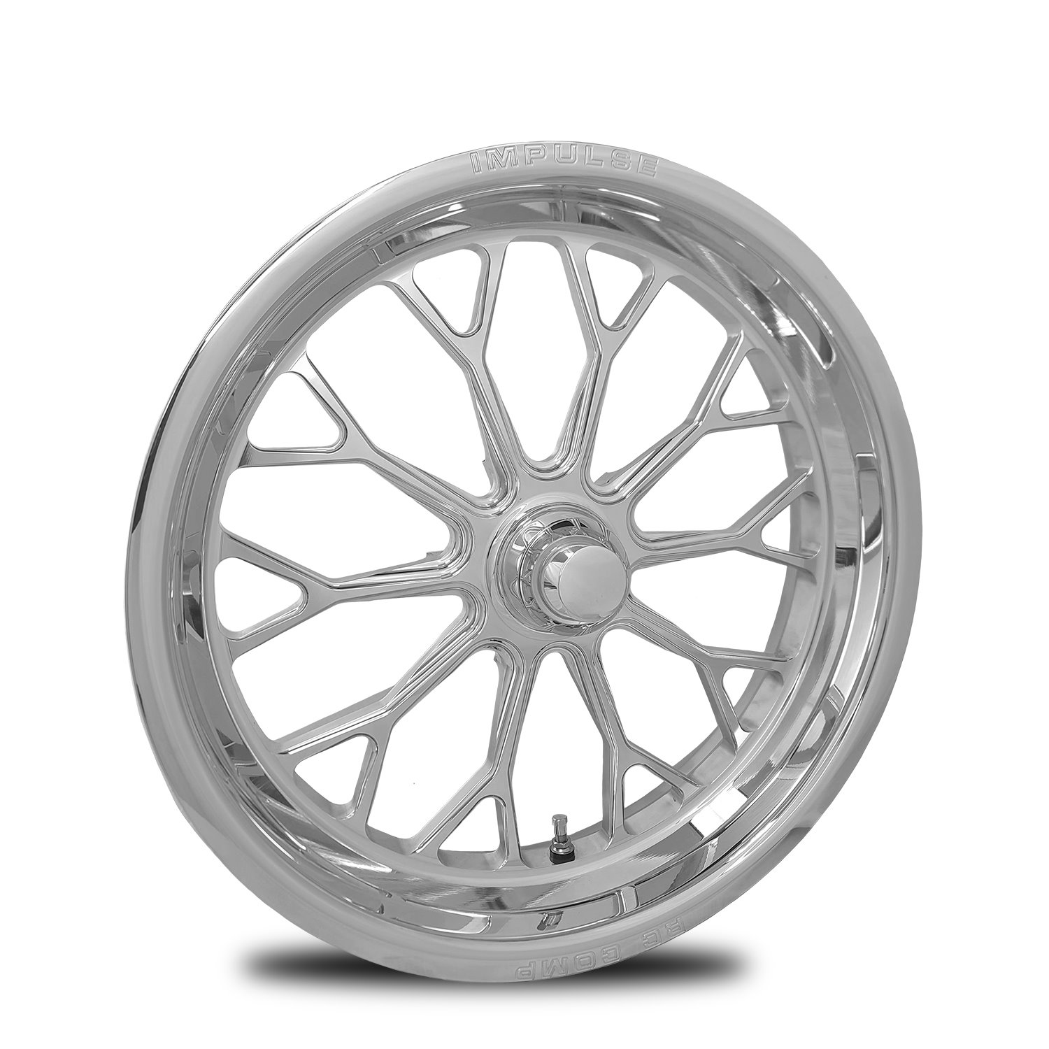 CS172209-14P impulse Polished Spindle-Mount Front Wheel [Size: 17" x 2.25"] Polished