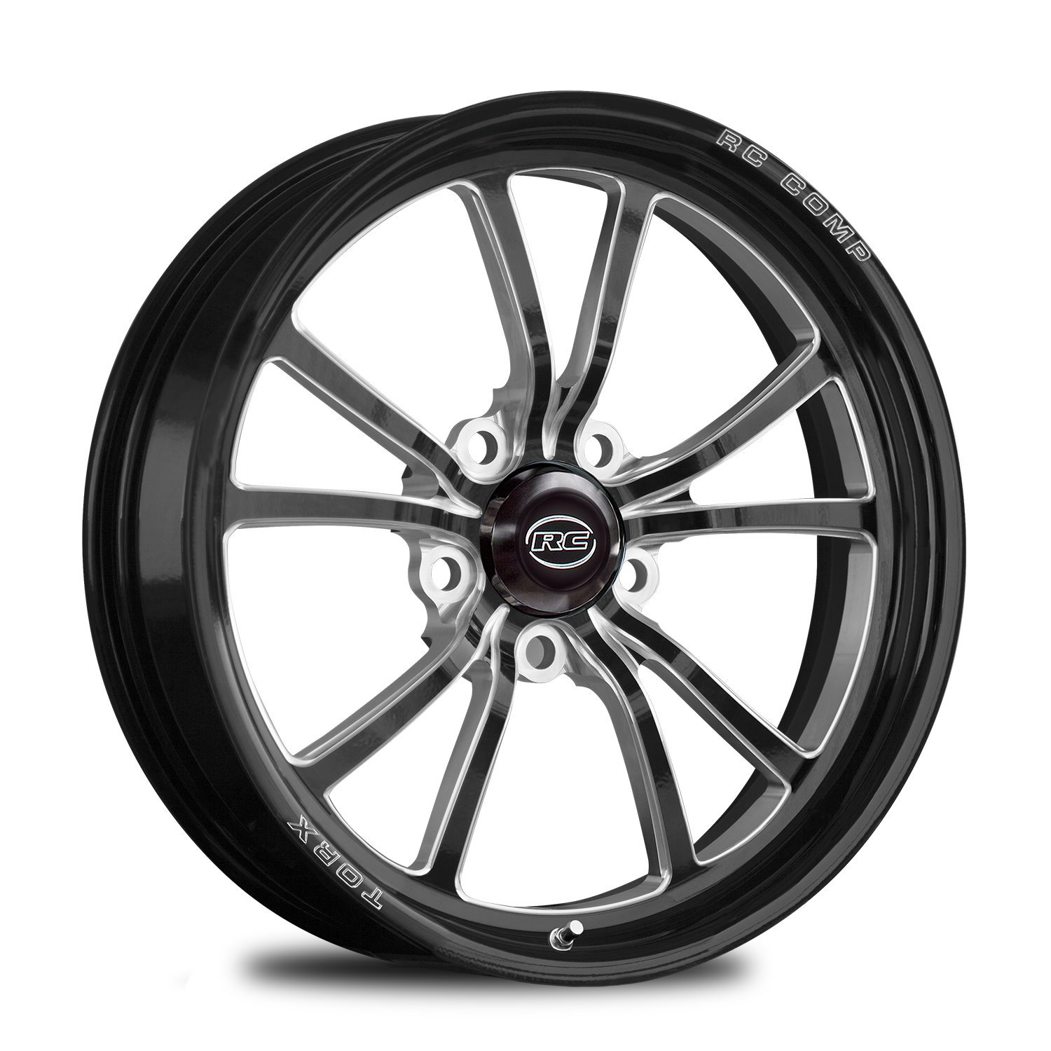 CS53511-01E Torx Eclipse Front Wheel [Size: 15" x 3.50"] Black Anodized w/ Machined Accents