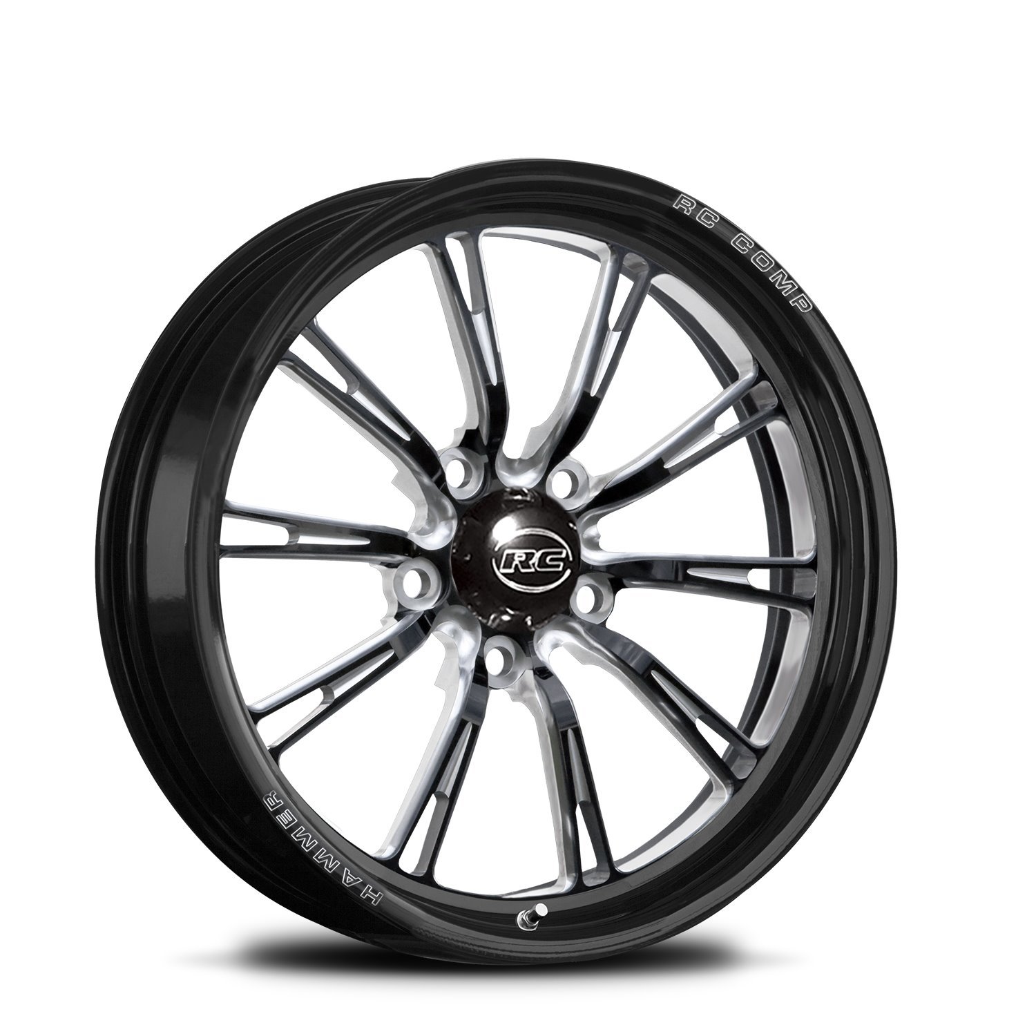 CS53511-06E Hammer-S Eclipse Front Wheel [Size: 15" x 3.50"] Black Anodized w/ Machined Accents