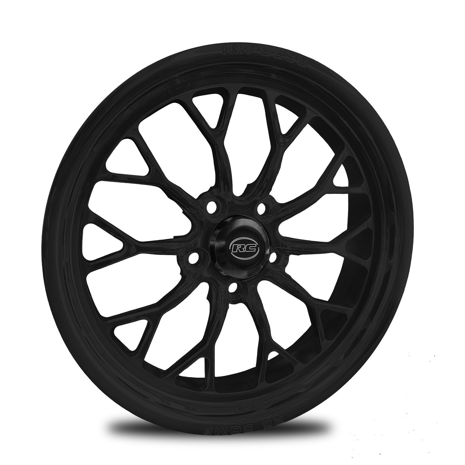 CS74531-14B Impulse Black Front Wheel [Size: 17" x 4.50"] Black Anodized