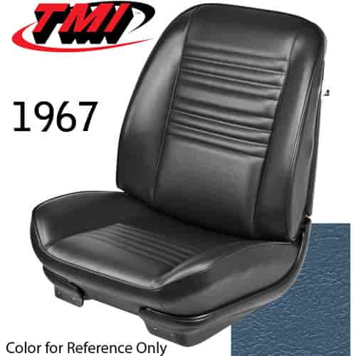 Seat Upholstery for 1967 Chevy Chevelle Coupe or Convertible [Bright Blue]