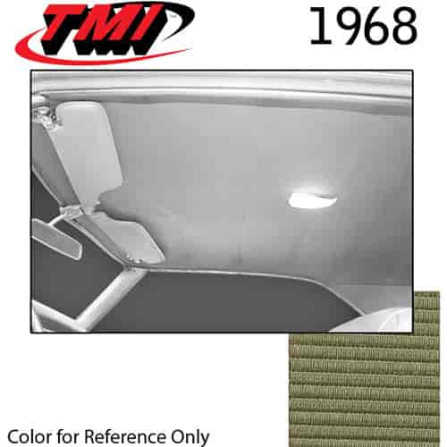 20-8058-979 IVY GOLD - 1968 COUPE HEADLINER INCLUDES
