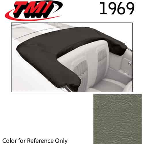 22-8107-3603 MEDIUM GREEN - 1969 CONVERTIBLE TOP BOOT