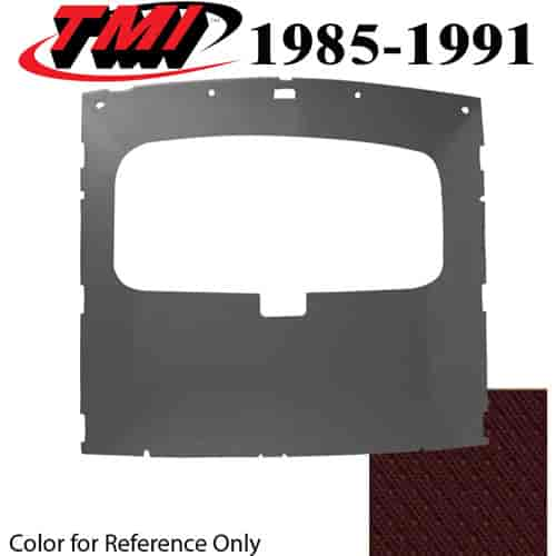 20-73004-1210 MED RED FOAM BACK TIER GRAIN VINYL - 1984-91 MUSTANG COUPE SUNROOF HEADLINER MED RED FOAM BACK TIER GRAIN VINYL