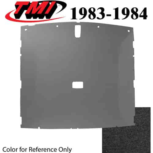 20-73009-1559 BLACK FOAM BACK CLOTH - 1983-84 MUSTANG COUPE HEADLINER BLACK FOAM BACK CLOTH