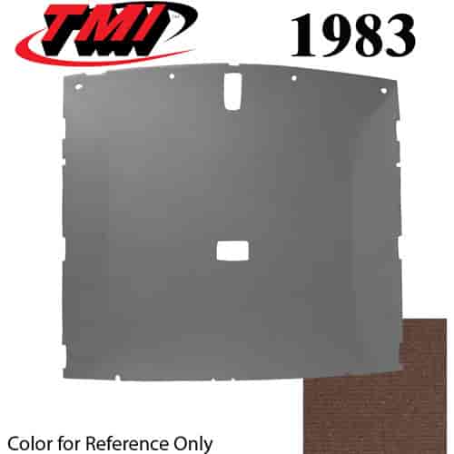 20-75009-1666 WALNUT FOAM BACK CLOTH - 1983 MUSTANG