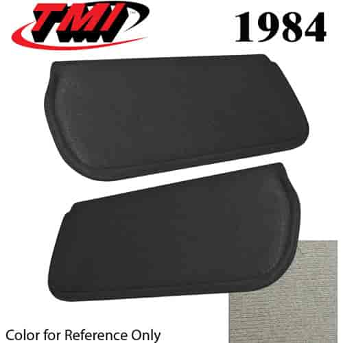 21-73019-1769 CHARCOAL GRAY 1984 - 1983-84 MUSTANG SUNVISORS