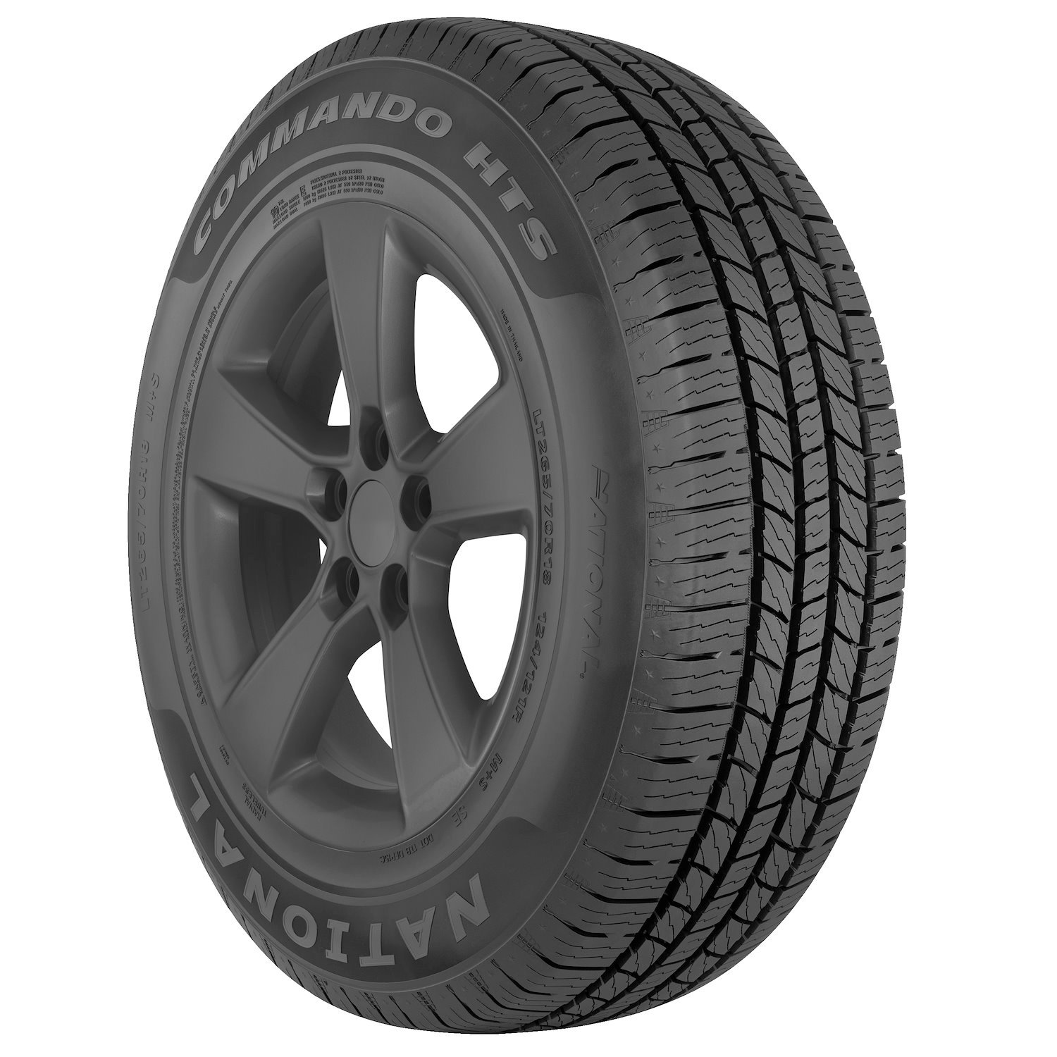 NHT38 Commando HTS Tire, LT245/75R16