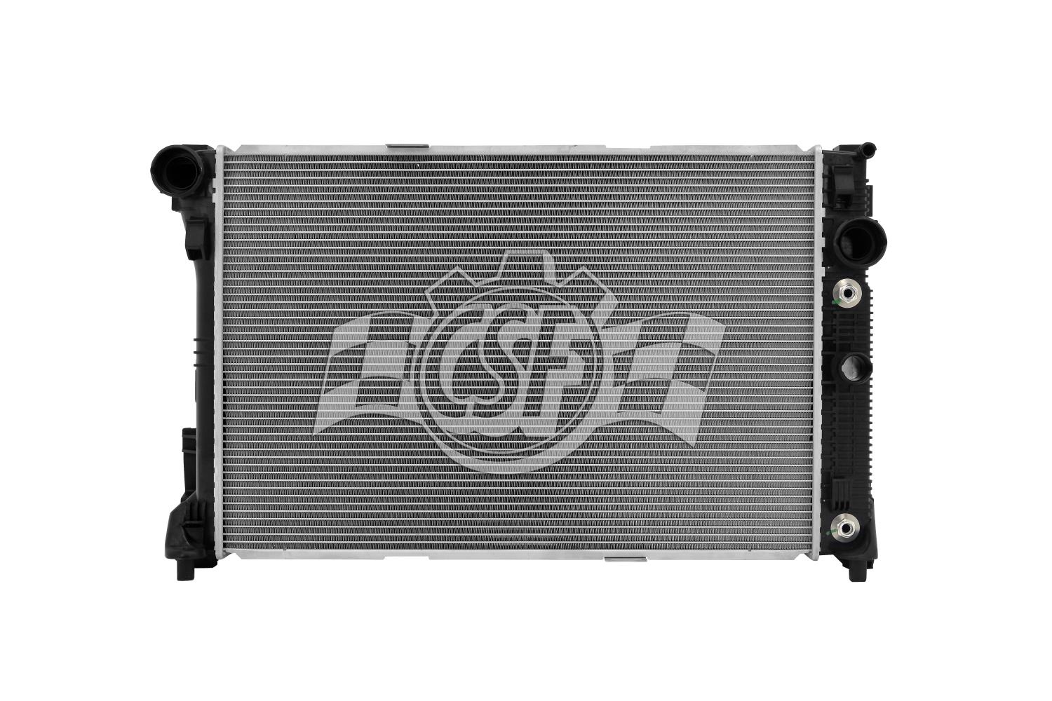 OE-Style 1-Row Radiator, Fits Select Mercedes-Benz