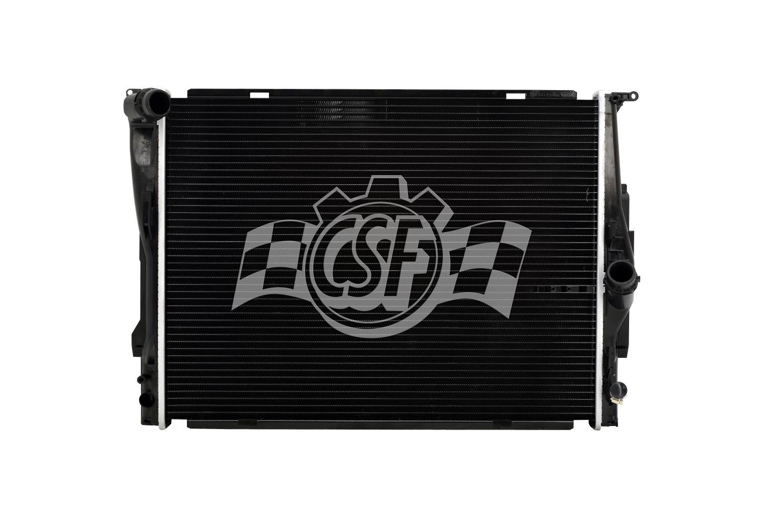 OE-Style 1-Row Radiator, Fits Select BMW