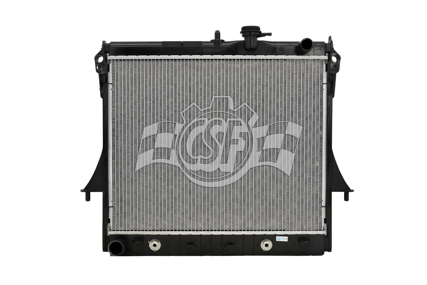 OE-Style 1-Row Radiator, Hummer H3, Hummer H3T, Chevy