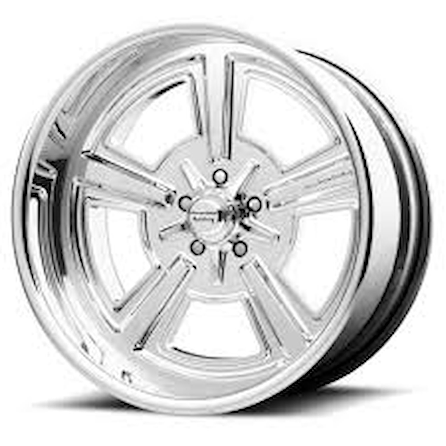 AMERICAN RACING CLASSIC TORQ THRUST II MAG GRAY W/ CENTER POLISHED BARREL 17 x 8 5X4.75 14 5.05