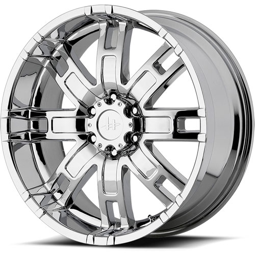 Helo Series 835 Chrome Wheel Size: 22" x 9-1/2"