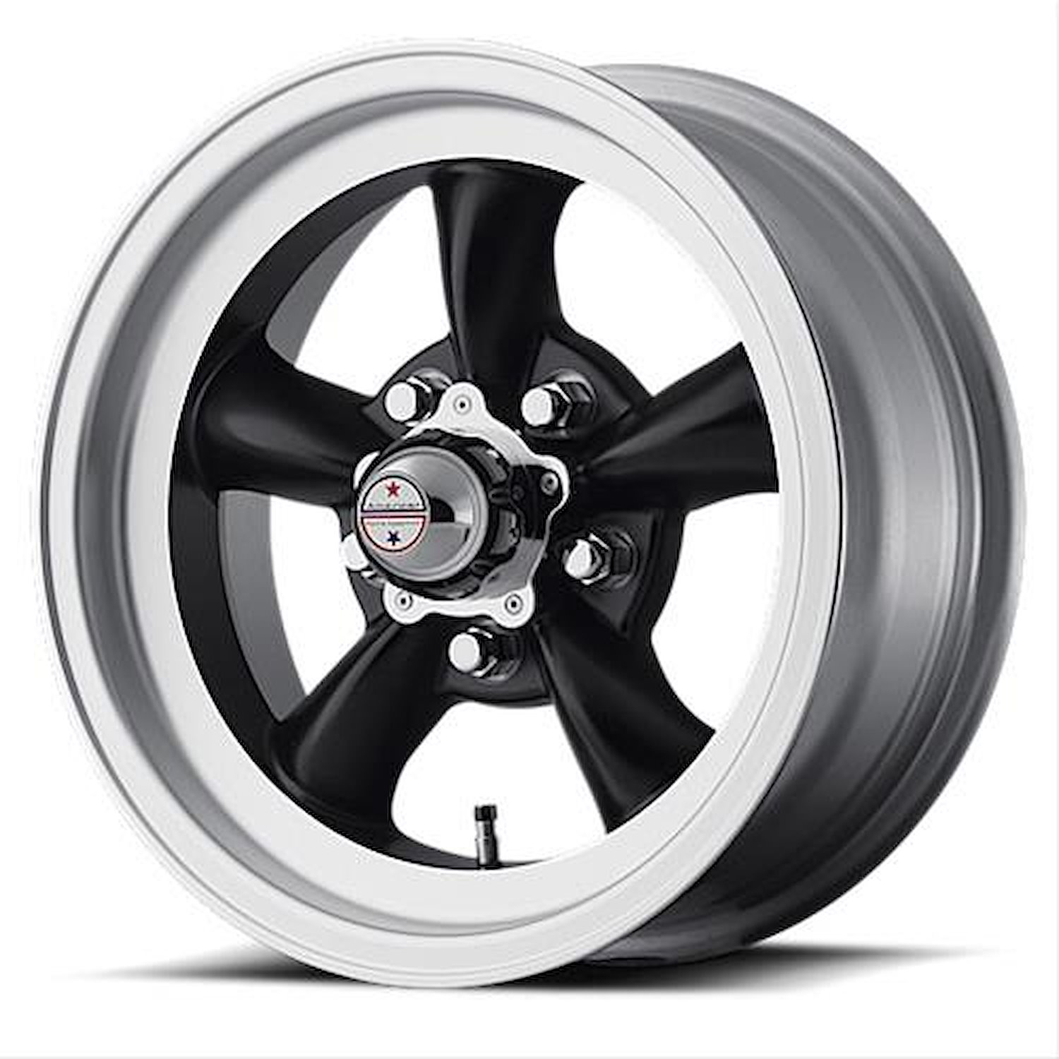 VN105D Series Torq-Thrust D Wheel Size: 15" x 7" [Satin Black w/Machined Lip]